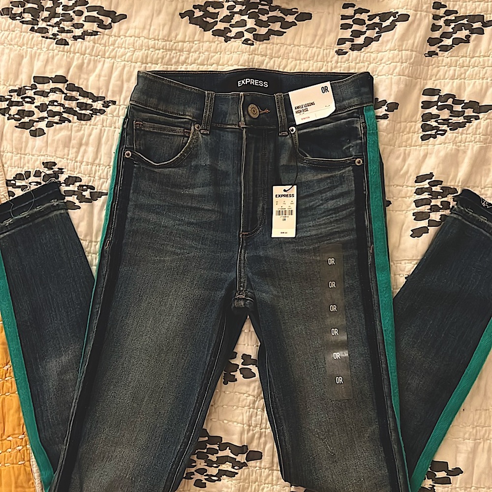 ☘️ Express Ankle Legging High Rise Skinny Jeans 🍀